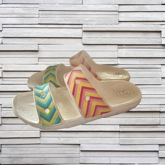 Crocs Festival Vibes Slip On Sandal Men’s Sz. 11. W12.5 - Picture 4 of 8